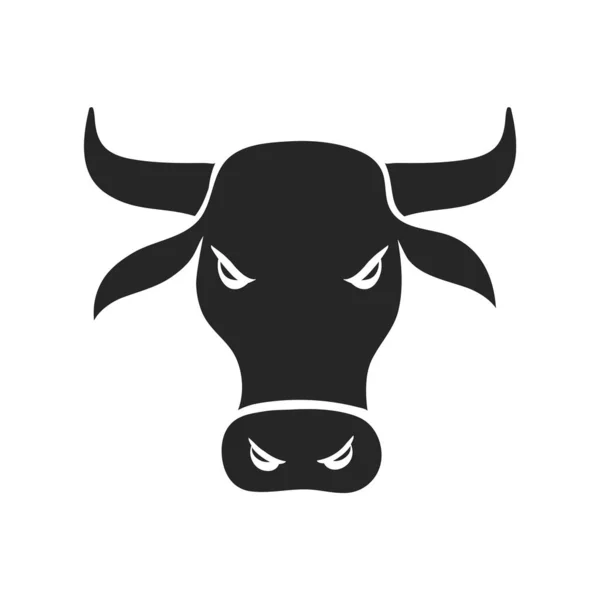 Hand Drawn Bullish Vector Illustration — Stock Vector