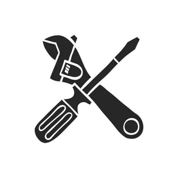 Hand Drawn Mechanic Tools Vector Illustration — Stock Vector