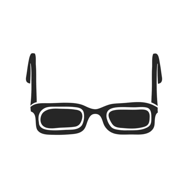 Handgezeichnete Brillen Vektor Illustration — Stockvektor