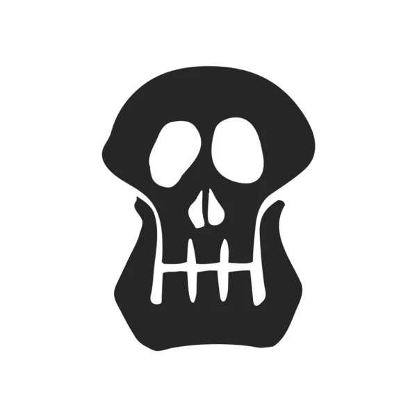 Hand Drawn Skeleton Vector Illustration — Stock Vector