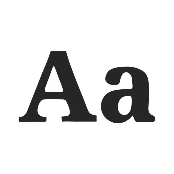 Hand Getekend Lettertype Vector Illustratie — Stockvector