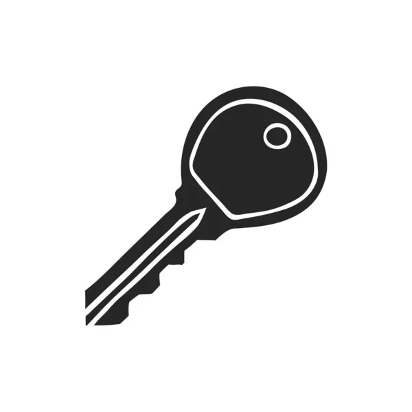 Hand Drawn Key Vector Illustration — Stock Vector