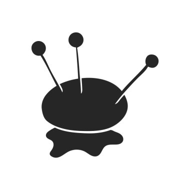 El çizimi İğnelik vektör illüstrasyonu