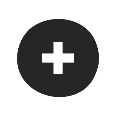 El çizimi artı işaret vektörü çizimi