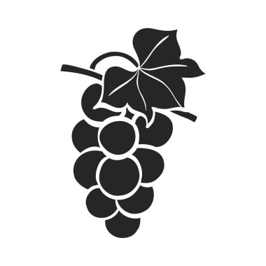 El çizimi Üzüm Vektörü illüstrasyonu