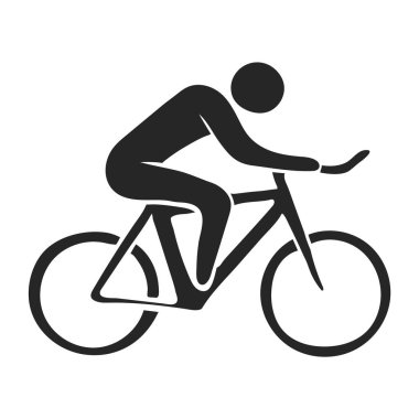 El çizimi Dağ Motorcusu vektör çizimi