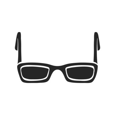 El çizimi Gözlük vektör çizimi