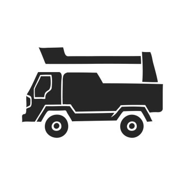 El çizimi İtfaiyeci araba vektör çizimi