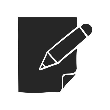 El çizimi Belge düzenleme vektör illüstrasyonu