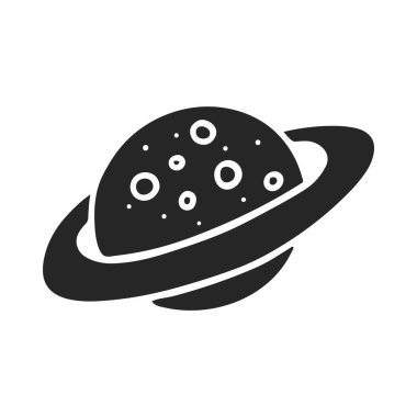 Karalama çiziminde el çizimi gezegen simgesi