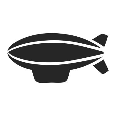 El çizimi Hava Gemisi vektör çizimi