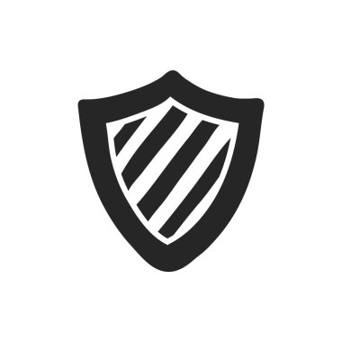 El çizimi Kalkan vektör çizimi