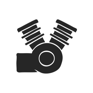 El çizimi Motorsiklet Makinesi vektör çizimi