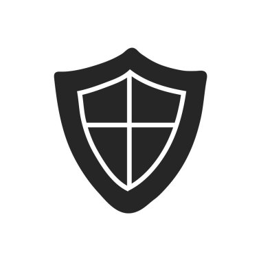 El çizimi Kalkan vektör çizimi