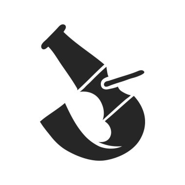 El yapımı İtfaiyeci su hortumu vektör çizimi