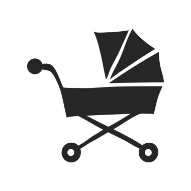 El çizimi alışveriş arabası vektör çizimi