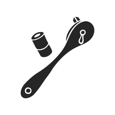 El çizimi cırcır araçları vektör illüstrasyonu