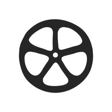 El çizimi Bisiklet Tekerleği çizimi