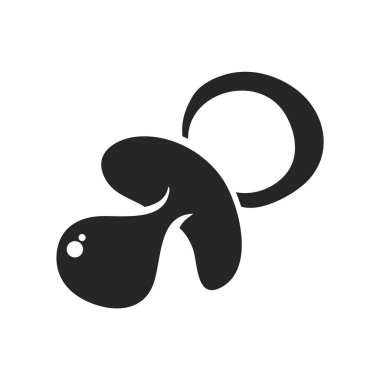 El çizimi emzik vektör çizimi