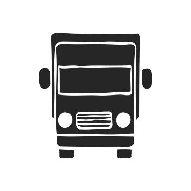 El çizimi Kamyon vektör çizimi