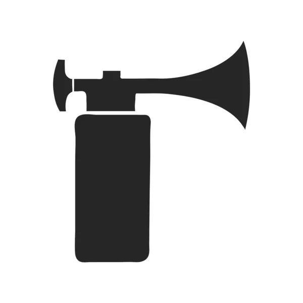 Hand Drawn Gas Horn Vector Illustration — Stock Vector