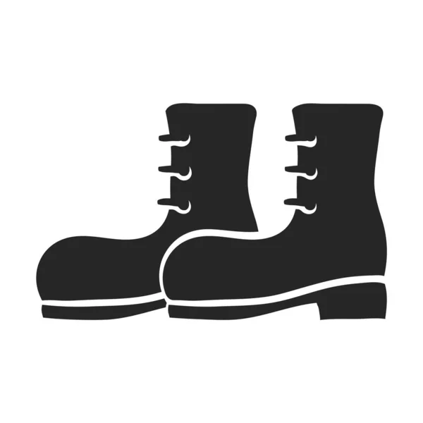 Hand Drawn Boot Vector Illustration — Stock Vector
