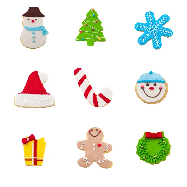 Christmas cookie set — Stock Photo, Image