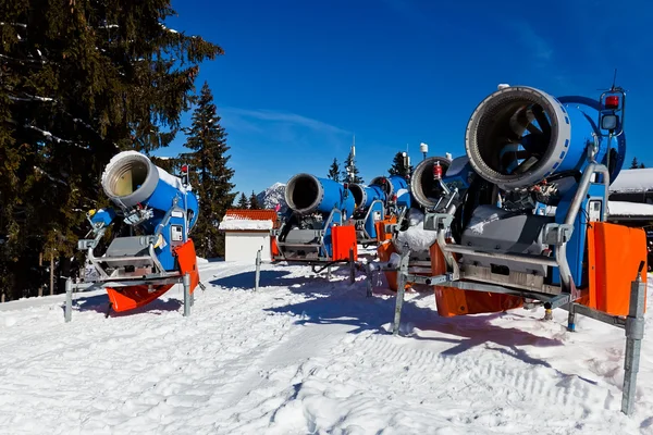 Snowmachine Duitsland Alpen — Stockfoto