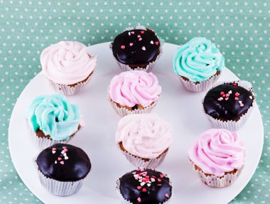 kalpleri ile gurme krem cupcakes