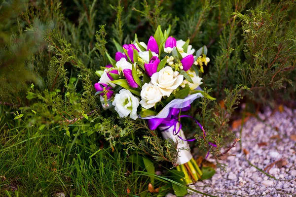 Strauß Hochzeitsblumen — Stockfoto