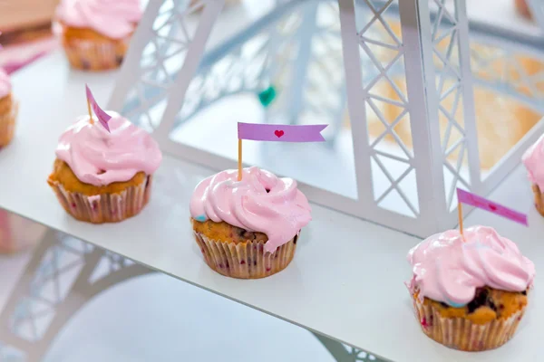 Bolos de casamento agradável — Fotografia de Stock