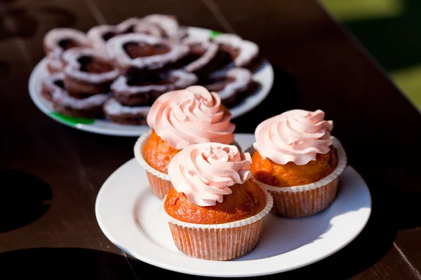 Smakliga muffins — Stockfoto