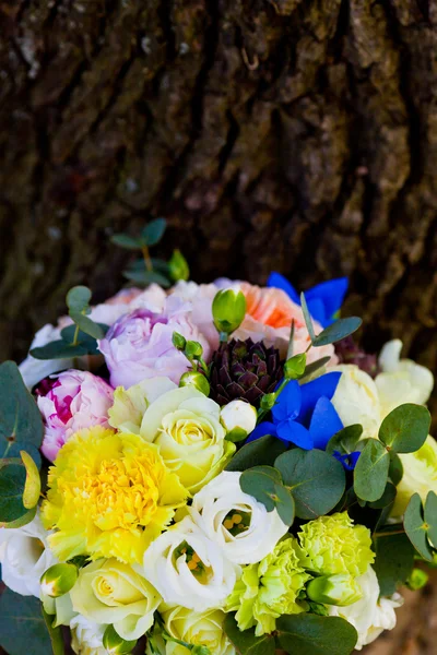 Csokor esküvői virágok — Stock Fotó