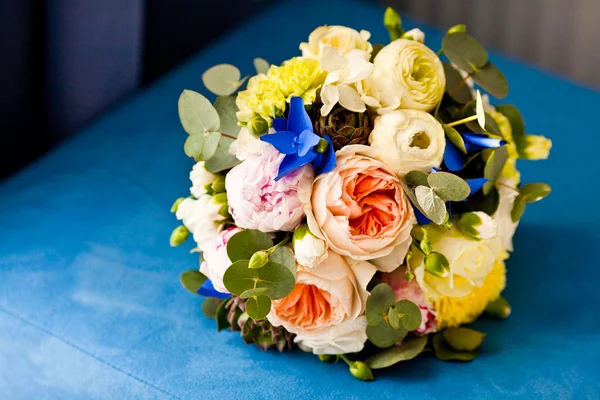 Bukett av bröllop blommor — Stockfoto