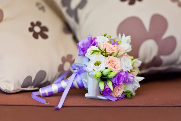 Bouquet of wedding flowers — Stockfoto
