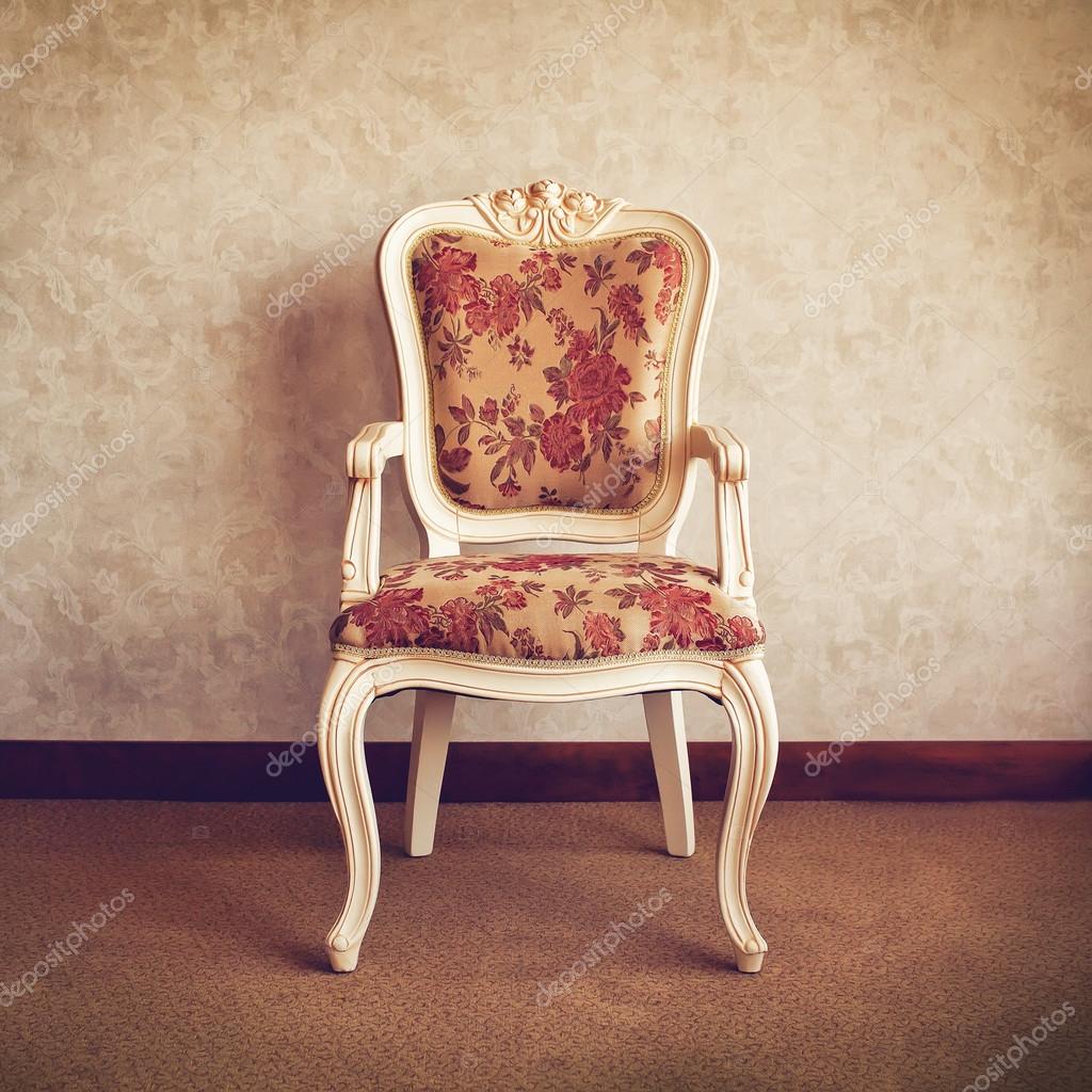 Old Styled chair in Interior — Stock Photo © stahov 30370491