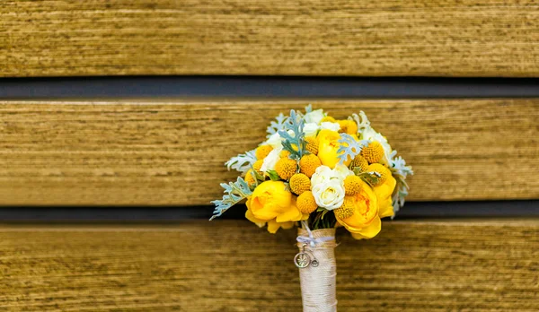 美しい結婚式の花の花束 — ストック写真