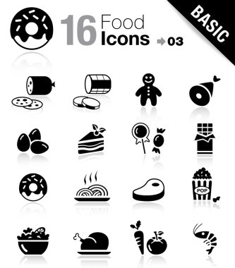 Basic - Food Icons clipart