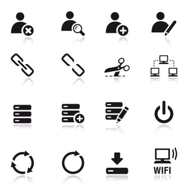 temel - web sitesi ve internet simgeler
