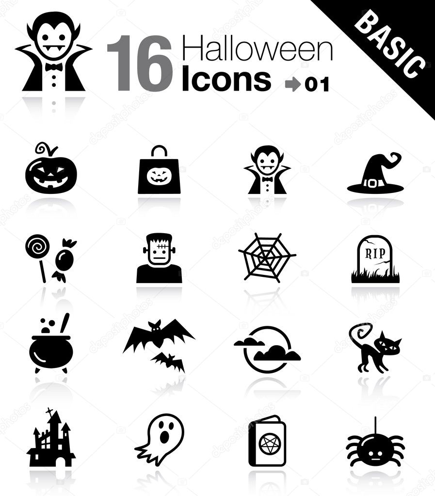 Basic - Halloween icons