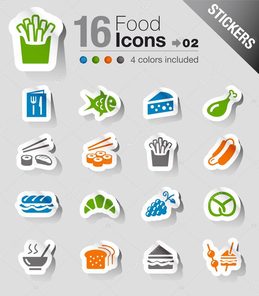 Stickers - Food Icons