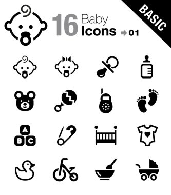 Basic - Baby icons