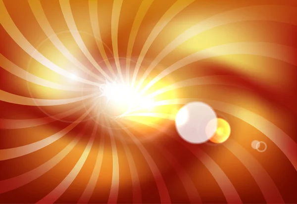 Abstrakter Vektor Sonnenschein Hintergrund — Stockvektor