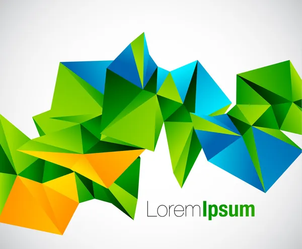 soyut renkli geometrik vektör arka plan