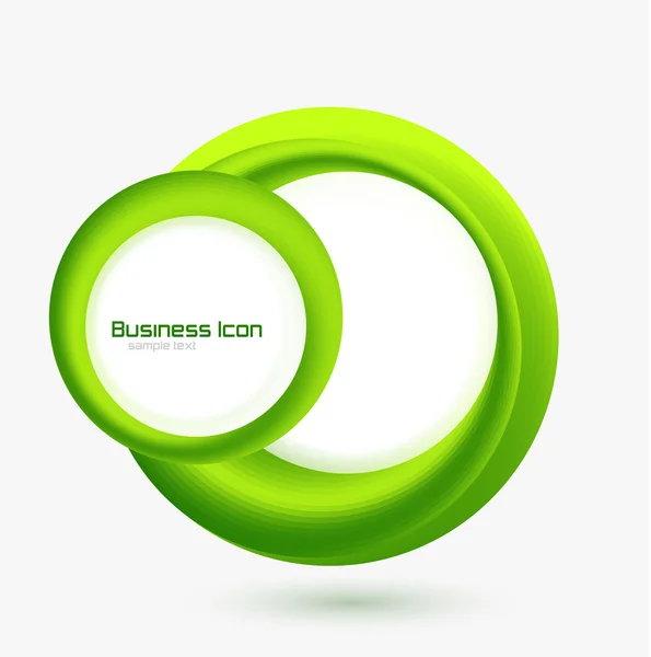 Business ecology swirl concept — Stockvector