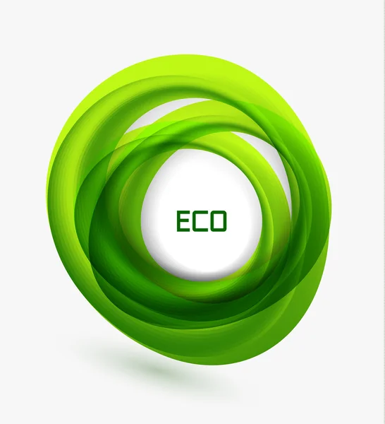 Business ecology swirl concept — Stockvector