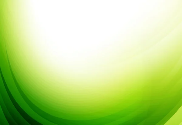 Green environmental abstract background — Stock Vector