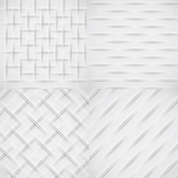 Ensemble motif relief blanc — Image vectorielle