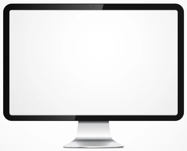 Εικονογράφηση φορέας σύγχρονο υπολογιστή οθόνη Εικονογράφηση Αρχείου