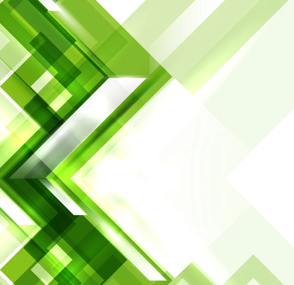 Fondo geométrico moderno verde absract — Vector de stock